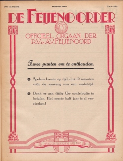 De Feijenoorder Oktober 1945