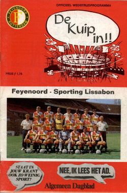 Programma Feyenoord - Sporting Lissabon