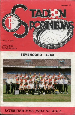 Programma Feyenoord - Ajax