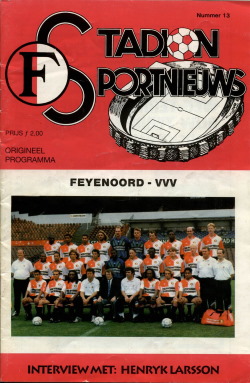 Programma Feyenoord - VVV