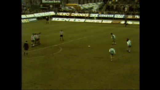 Van Hanegem scoort tegen Sparta