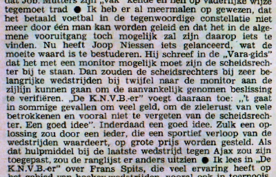 Tekst De Feijenoorder April 1974