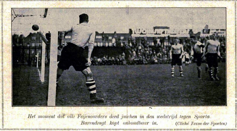 Actiefoto Sparta - Feyenoord 1930